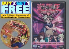 Yu-Gi-Oh Volume 15  Legendary Heroes (DVD, 1996) Disc & Cover Art Only