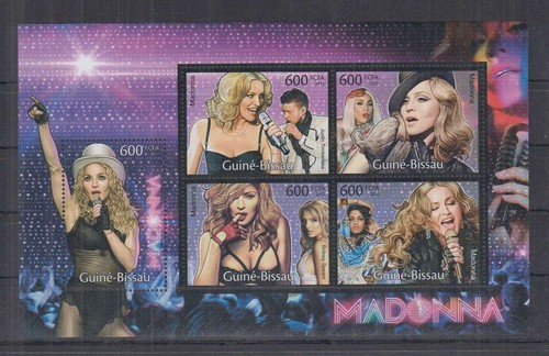 H619. Guine-Bissau - MNH - 2010 - Famous People - Music - Madonna