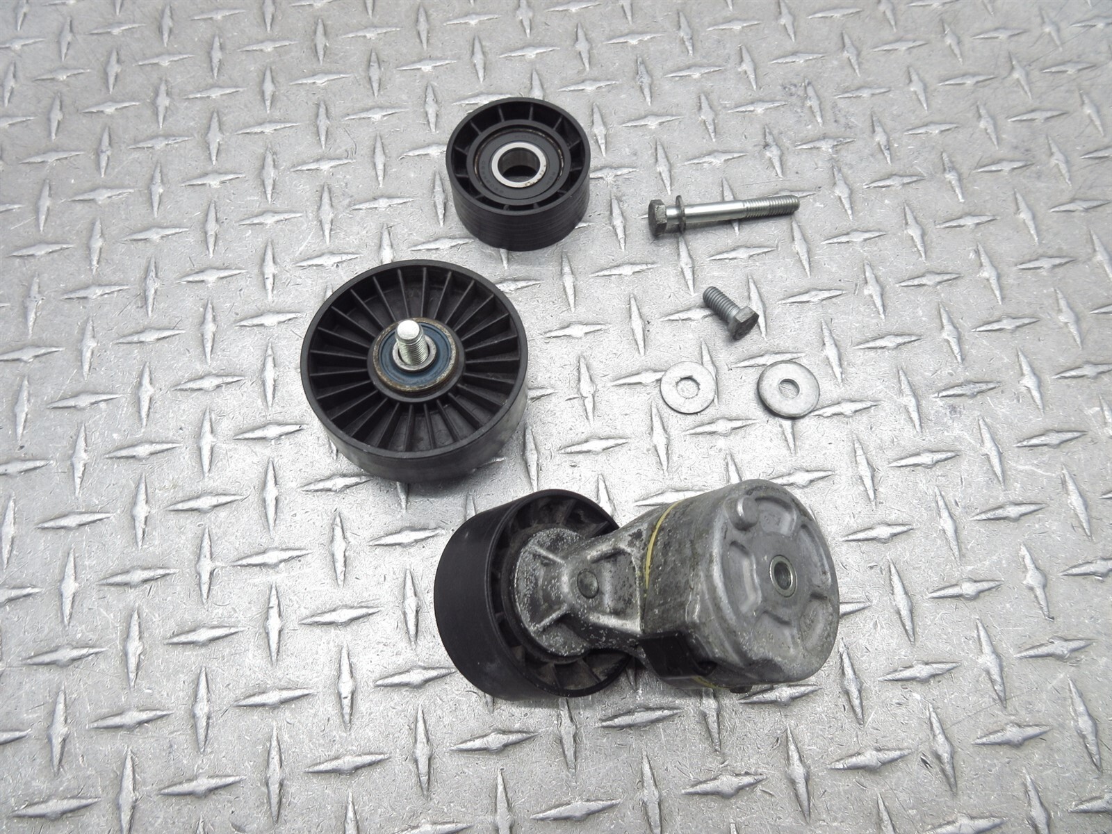 2008 Ferrari F430 Spider 233644 Serpentine Belt Tensioner Idler Pulley Lot