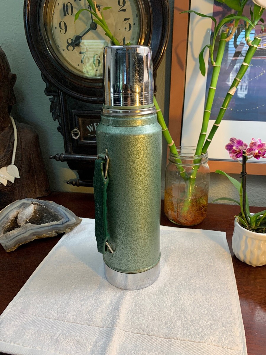 Vintage Aladdin Stanley No. A-944DH Unbreakable Steel QuartThermos