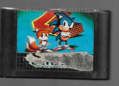 Sonic the Hedgehog 2 Sega Genesis Original Authentic Genuine Sonic the Hedgehog 2 Sega Genesis Original Authentic Genuine