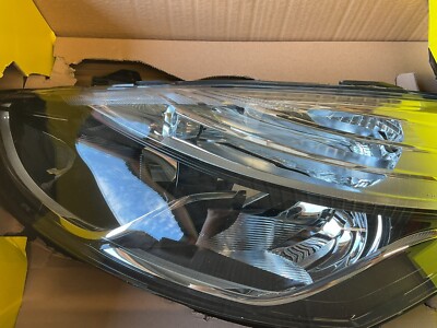 MHL7882 Left NS Headlight Headlamp Twin Chrome H7 H1 W/O Bulbs Magneti Marelli