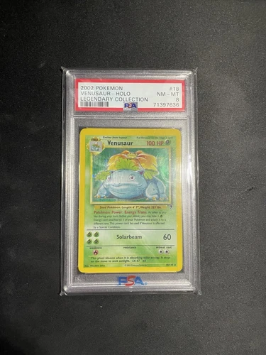Venusaur 18/110 PSA 8 Legendary Collection Holo