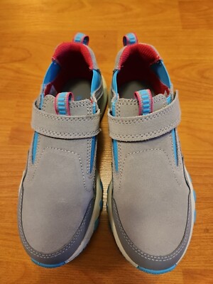 Merrell Girls Free Roam Jungle Moc Sneaker Casual Suede Gray Size 2/33 DISPLAY