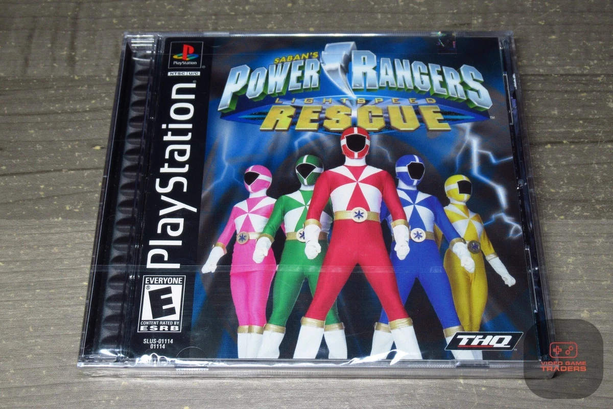 Power rangers playstation clearance 1