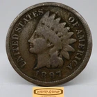1897 Indian Head One Cent - #C38961NQ