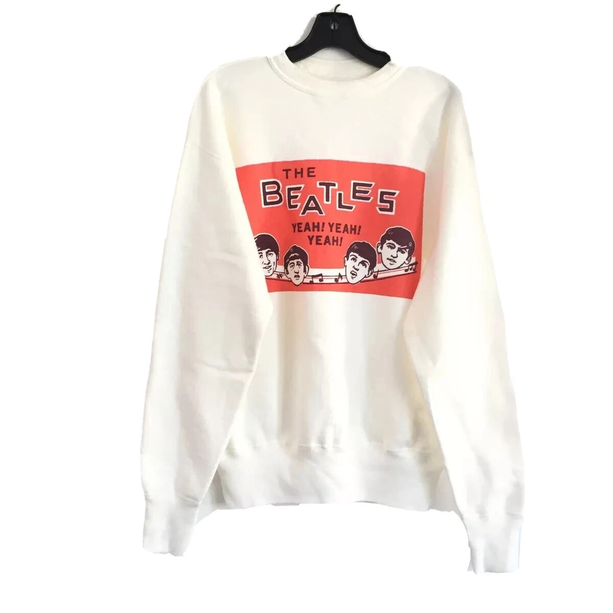 HUMAN MADE BY NIGO BEATLES COTTON CREW-NECK SWEATSHIRT SIZE: L RRP £245