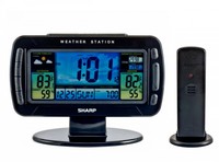 Atomic Alarm Clock Table Clock And Weather Station Atomic Clock Mechanism Black Atomic Alarm Clock Table Clock And Weather Station Atomic Clock Mechanism Black
