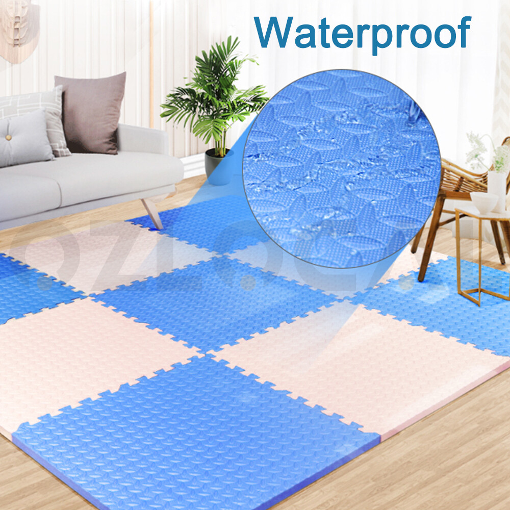 4/12PCS EVA Foam Mat Floor Mats Interlocking Heavy Duty Puzzle