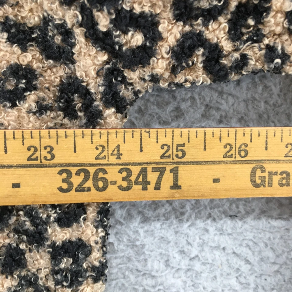 Suéter NY & C Leopardo Difuso Para Mujer XL Beige Pullover Manga Larga Informal Tejido Foto 4 de 4