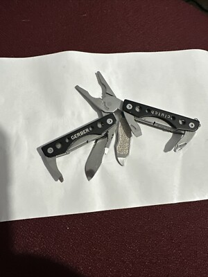 Gerber Clutch Mini Multi Tool Pliers Black Nice Condition