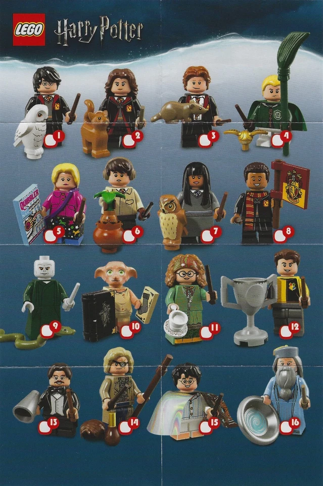 LEGO 71022 Harry Potter Minifiguren Serie 1 (ohne Phantastische Tierwesen) - Bild 3 von 4