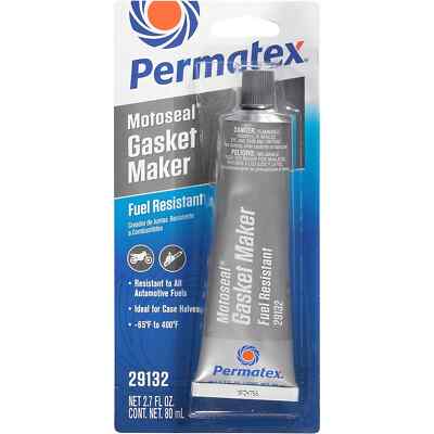 Permatex 29132 Grey MotoSeal 1 Ultimate Gasket Maker Compound 2.7oz Squeeze Tube