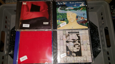 4 CD Sammlung - Rock - Metal - 06   siehe Bilder - Stevie Wonder ...