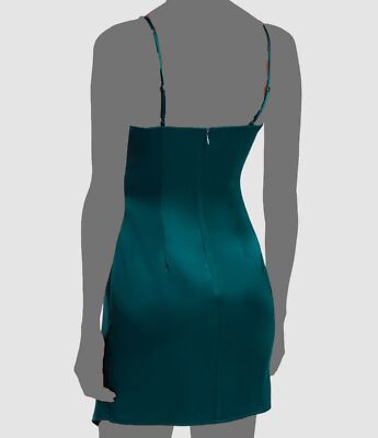 dark aqua green dress ZAPAKA Women Dark Green Prom Dress Tulle Spaghetti Straps A Line Evening Dress with Slit, Dark Green / US16