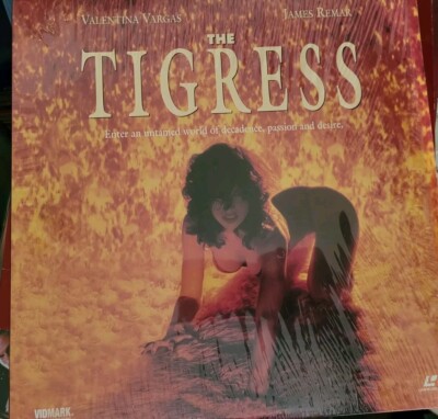 LD THE TIGRESS UNCUT HOT VALENTINA VARGAS SEXY LASERDISC JAMES REMAR