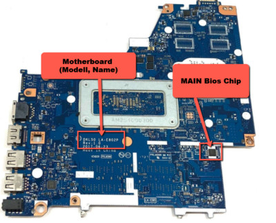 Bios for HP Notebook 15-bs- series, For MB: DKL50 LA-E802P Rev 1.0