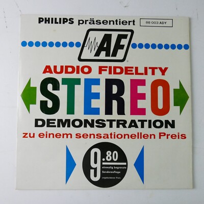 Philips präsentiert AF Audio Fidelity Stereo Demonstration 88003 ADY LP-6468