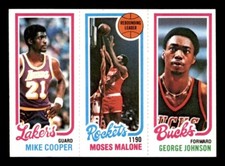 1980 Topps Basketball #43 Cooper Malone Johnson NM/MT *e7
