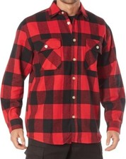 Rothco 4739 Extra Heavyweight Buffalo Plaid Flannel Shirts