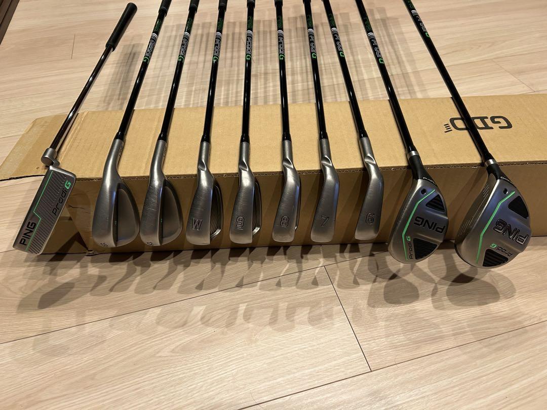 PING Prodi G Junior Golf Club Set of 10 Prodi IRONS eBay