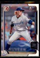 2015 Bowman Draft Ashe Russell #14 Kansas City Royals
