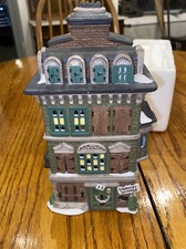Department 56 Christmas Village The Flat of Ebenezer Scrooge 