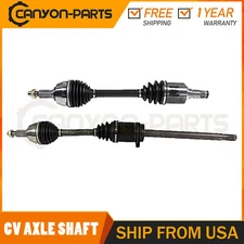 Front Left Right CV Axle Shaft Assembly For 2009-2014 Nissan Maxima SV S 3.5L V6