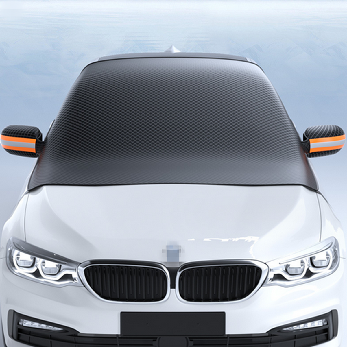 Car Snow Cover 6-Magnet Sun Shade Winter Windshield Ice Frost Guard Protector