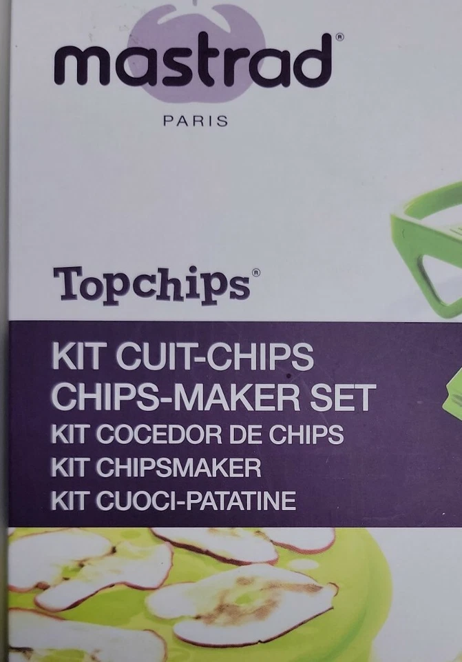 Mastrad Top Chips 2 Chip Makers + A Food Slicer Culinary Delicious, Green. - Image 2 of 4