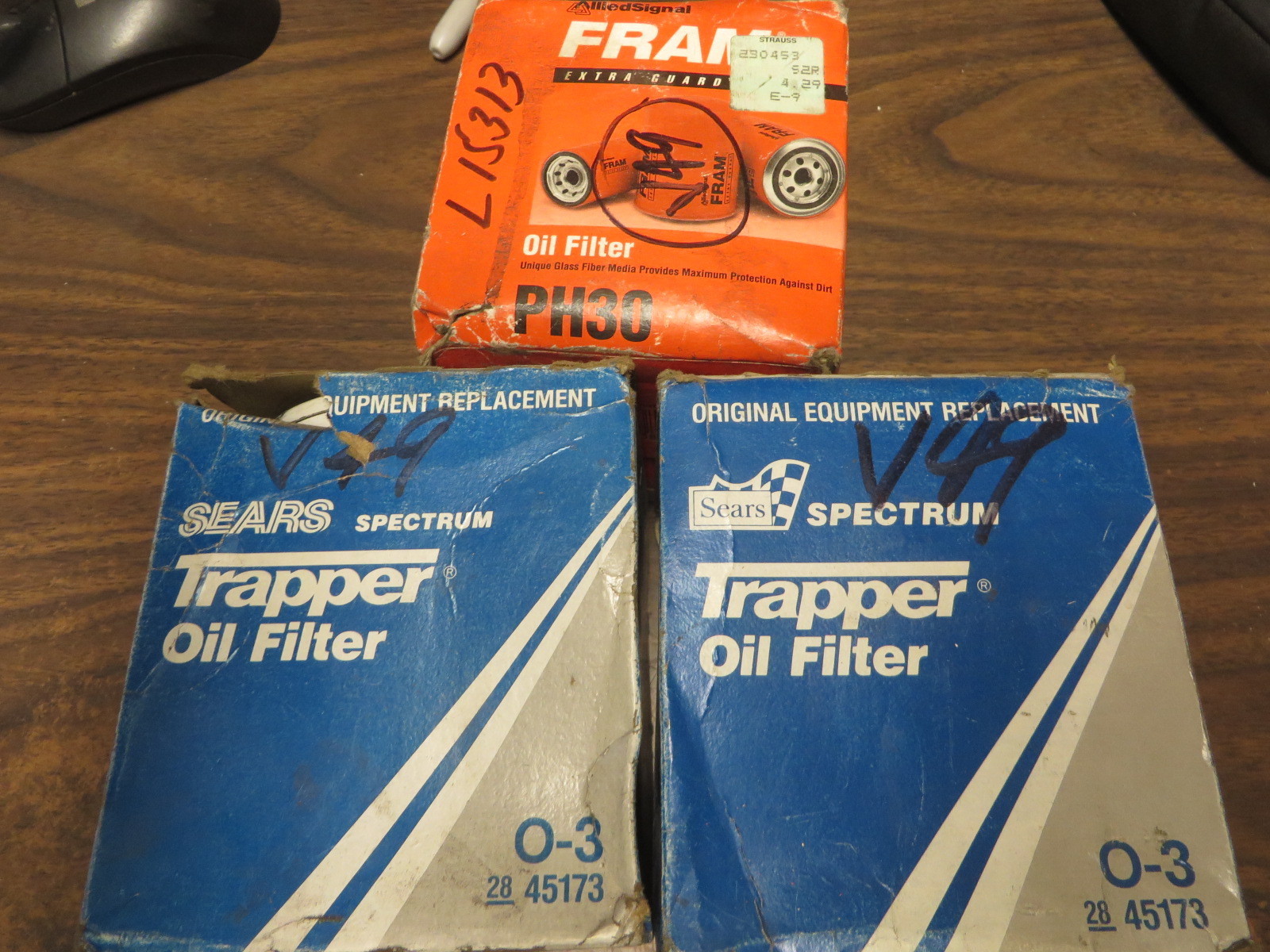 Fram PH30 cross reference oil filters