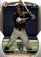 2023 Bowman Draft Dillon Head #BD-7 San Diego Padres