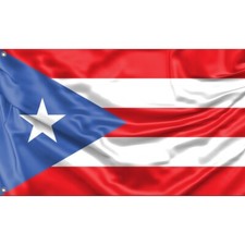 Flag of Puerto Rico, Unique Design, 3x5Ft / 90x150 cm size, EU Made
