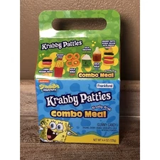 Nickelodeon Spongebob Krabby Patties Combo Meal Frankford Candy