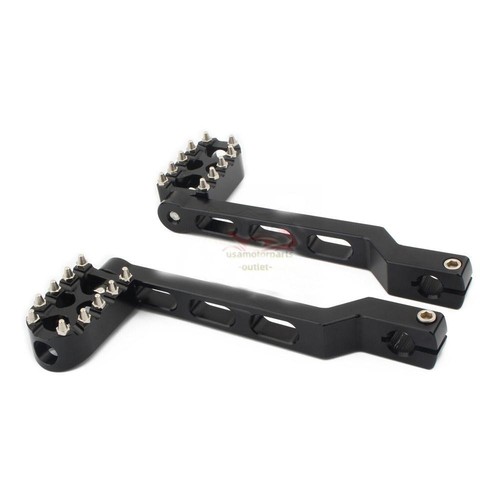 Palanca de cambios MX Floorboards estriberas pedal para turismo Softail Glide Road - Imagen 9 de 10
