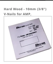 Decor 3/8”  V-Nails for AMP for Picture Framing, Hardwood & MDF Pack of 6000