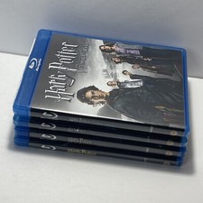 Harry Potter Blu-ray Movies Lot of 4 - Daniel Radcliffe