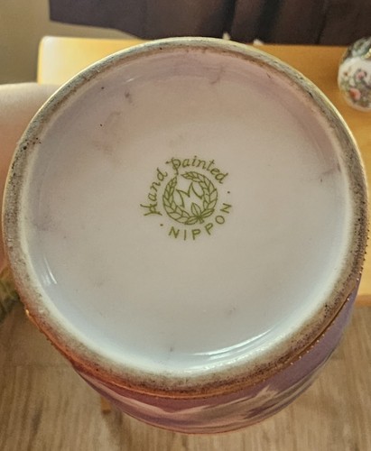 Nippon hand painted Vase. Great Condition - Picture 3 of 4