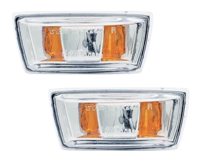 Seitenblinker Set für Opel Astra H Corsa D Insignia Meriva Zafira Chrom black - Bild 1 von 4