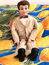 Maniquí ventrílocuo RICKY LITTLE - 27" mejora de lujo RARO con cabello y ojos móviles