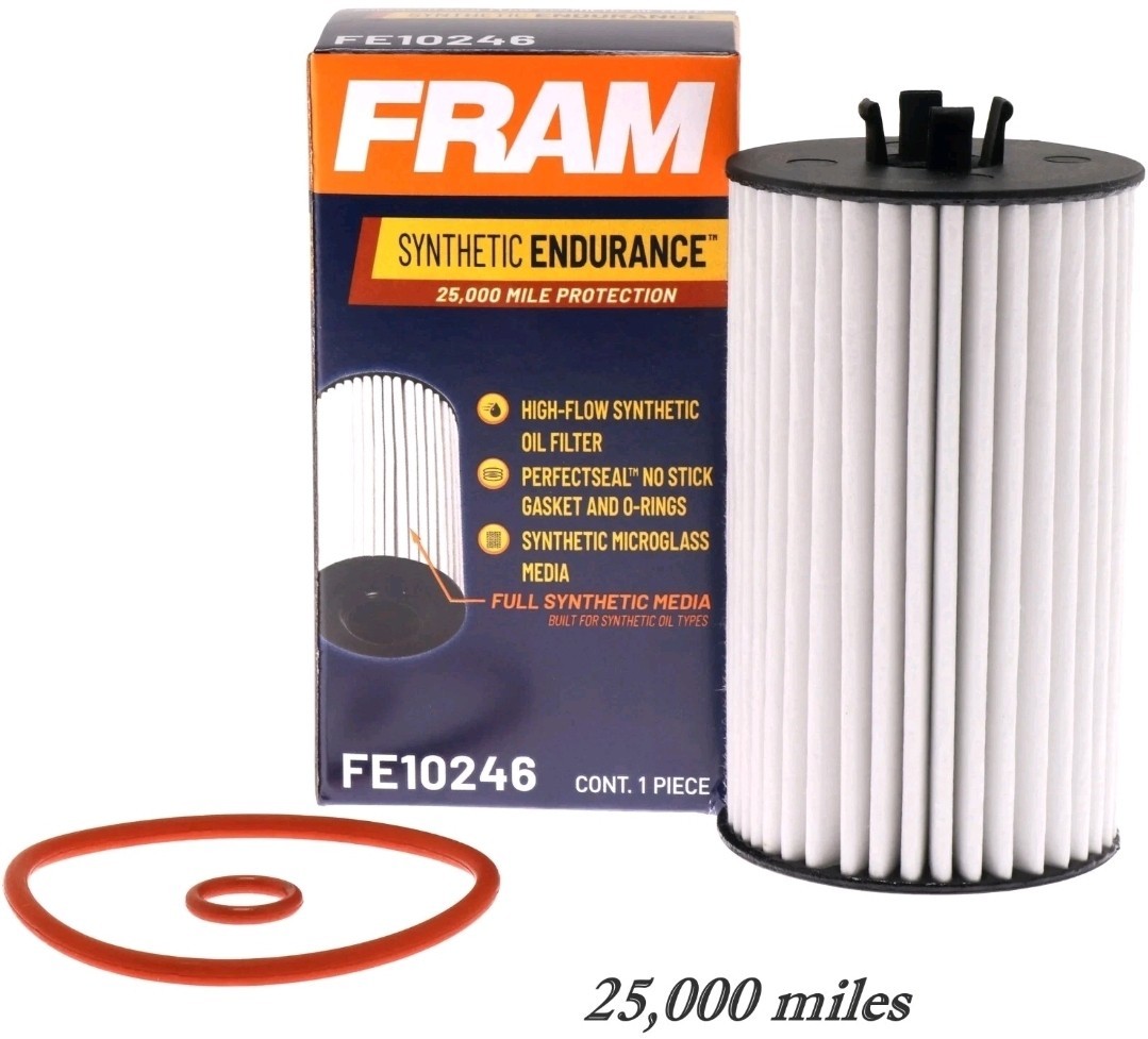 FRAM FE10246 Endurance Premium 25,000 mile Engine Oil Filter Fram 10246