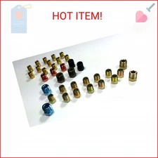 The Stop Shop SAE Brake Line Fitting Kit for Inverted Flares on 3/16 and 1/4 Tub