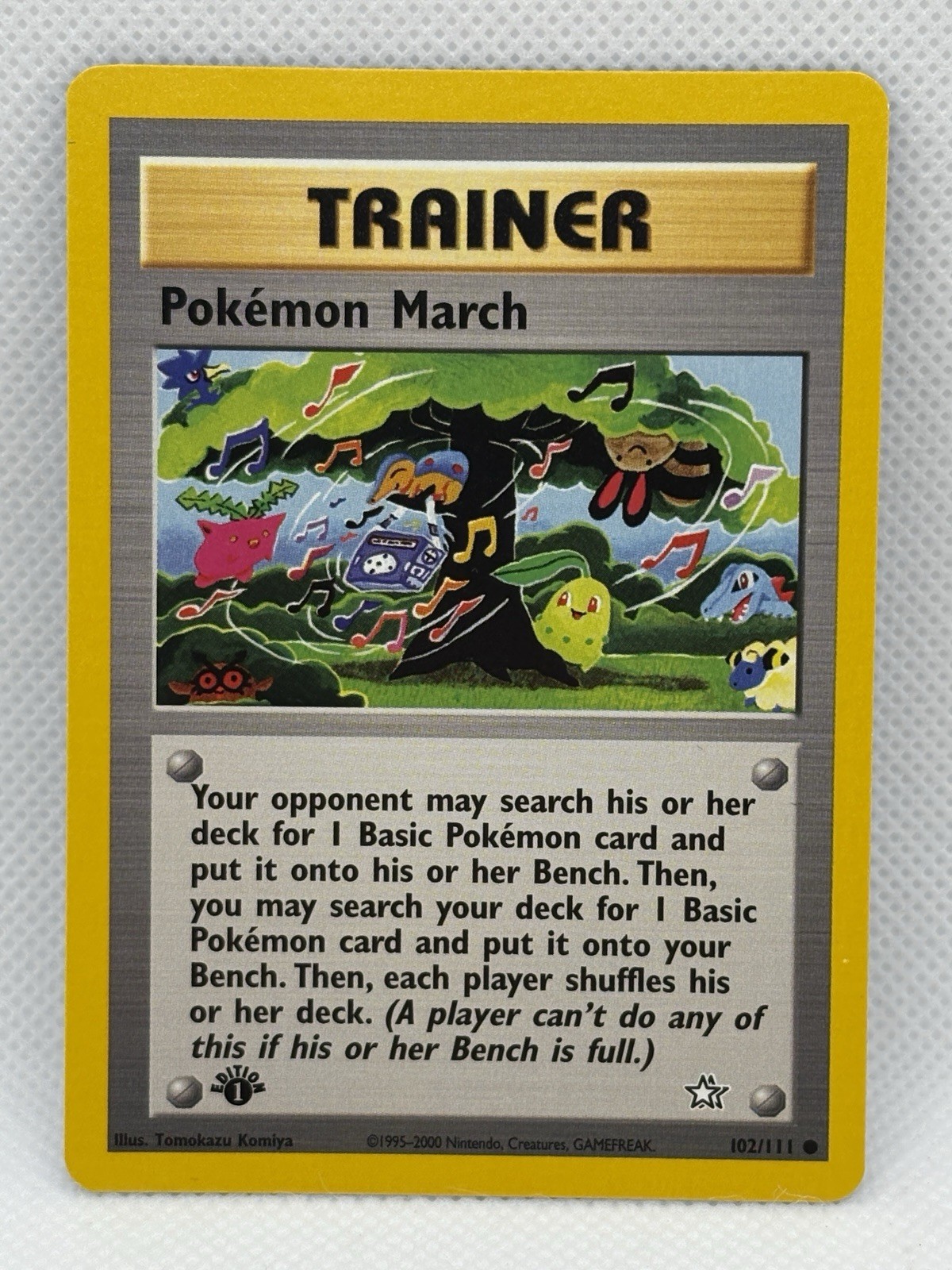 Pokemon March 102/111 Neo Genesis Regular