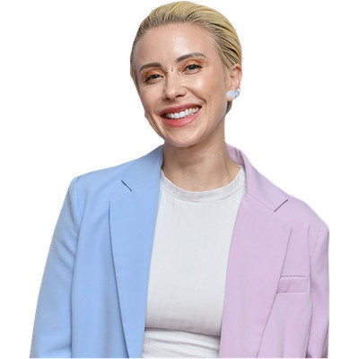 Julia Hardy (Anzug) Half Body Buddy Cutout