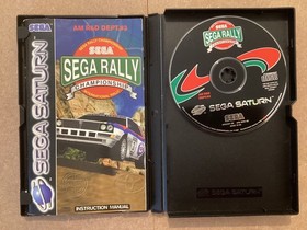Sega Saturn Sega Rally & Touring Car Championship Game Duo COMPLETE PAL 3D Racer