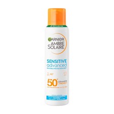Garnier Ambre Solaire Sun Cream Spray SPF 50+ Sensitive Advanced Dry Mist, Wa...