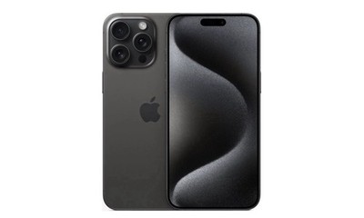 Apple iPhone 15 Pro Max Smartphone, Schwarz, ohne Simlock
