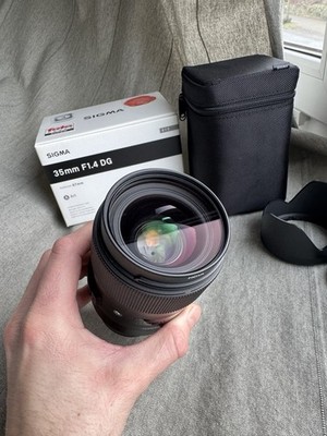 Sigma Art-Objektiv 35mm F1.4 DG HSM für Sony E-Mount - sehr guter Zustand