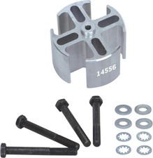 2 Inch Mill Finish Fan Spacer Kit, Fan Spacer (14556), Car Parts, Silver