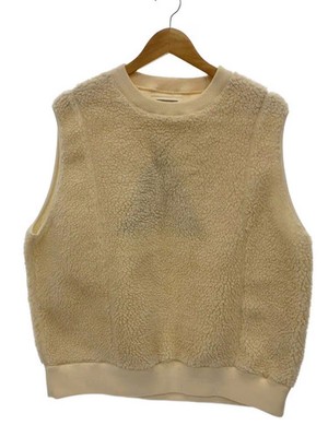 C.E(CAV EMPT) fleece Vest cream L